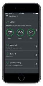 Coligo Reach geeft de primaire navigatie weer van het dashboard